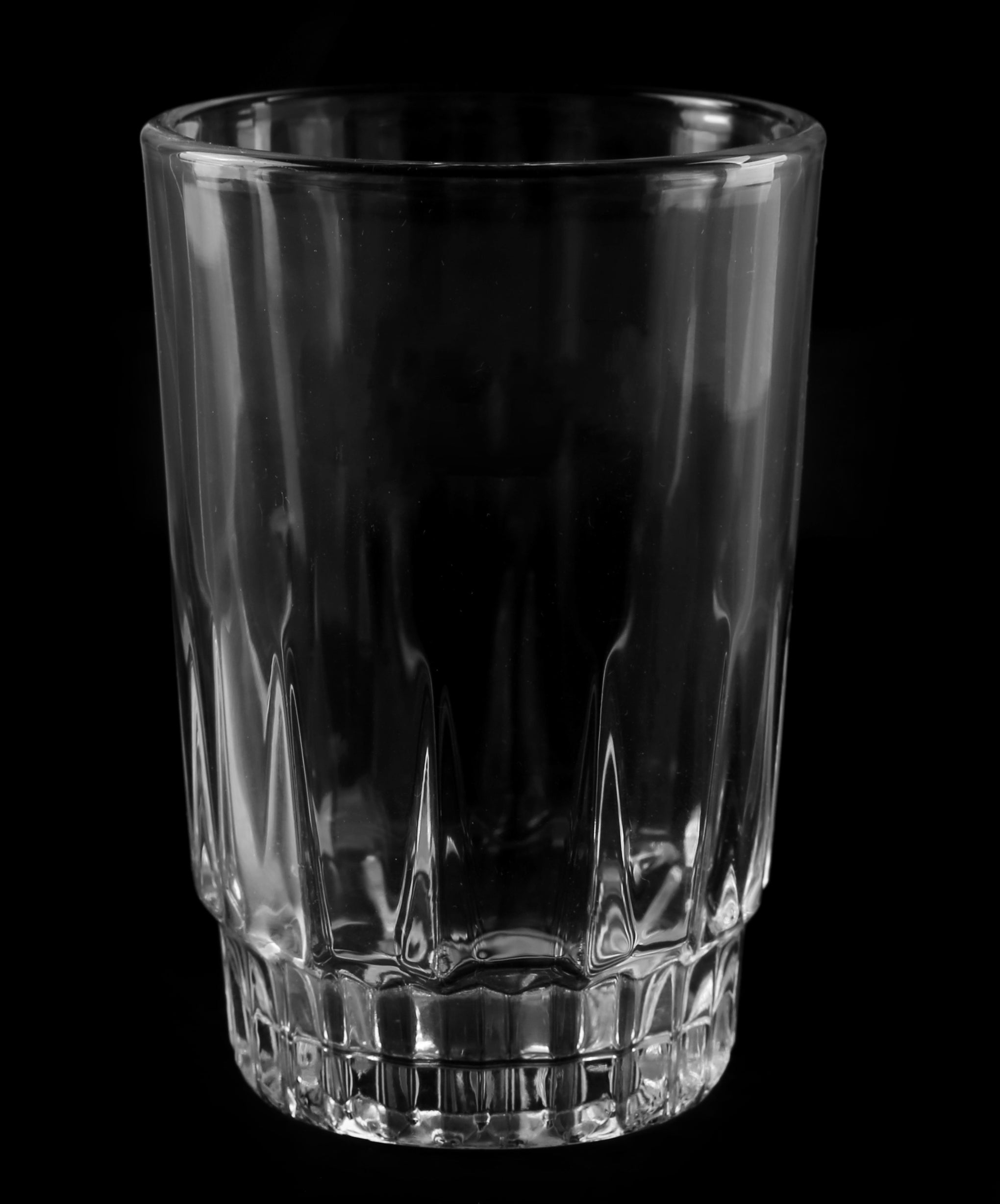 6-Piece Glass Tumbler Set Transparent