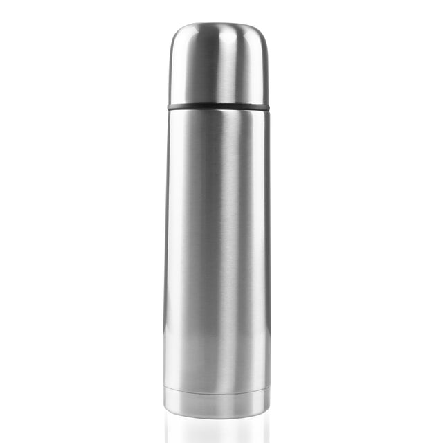 750ml Stainless Steel Vacuum Bottle RF4947 | Double Wall Insulated Flask | Keeps Drinks Hot 18H & Cold 24H | Silver