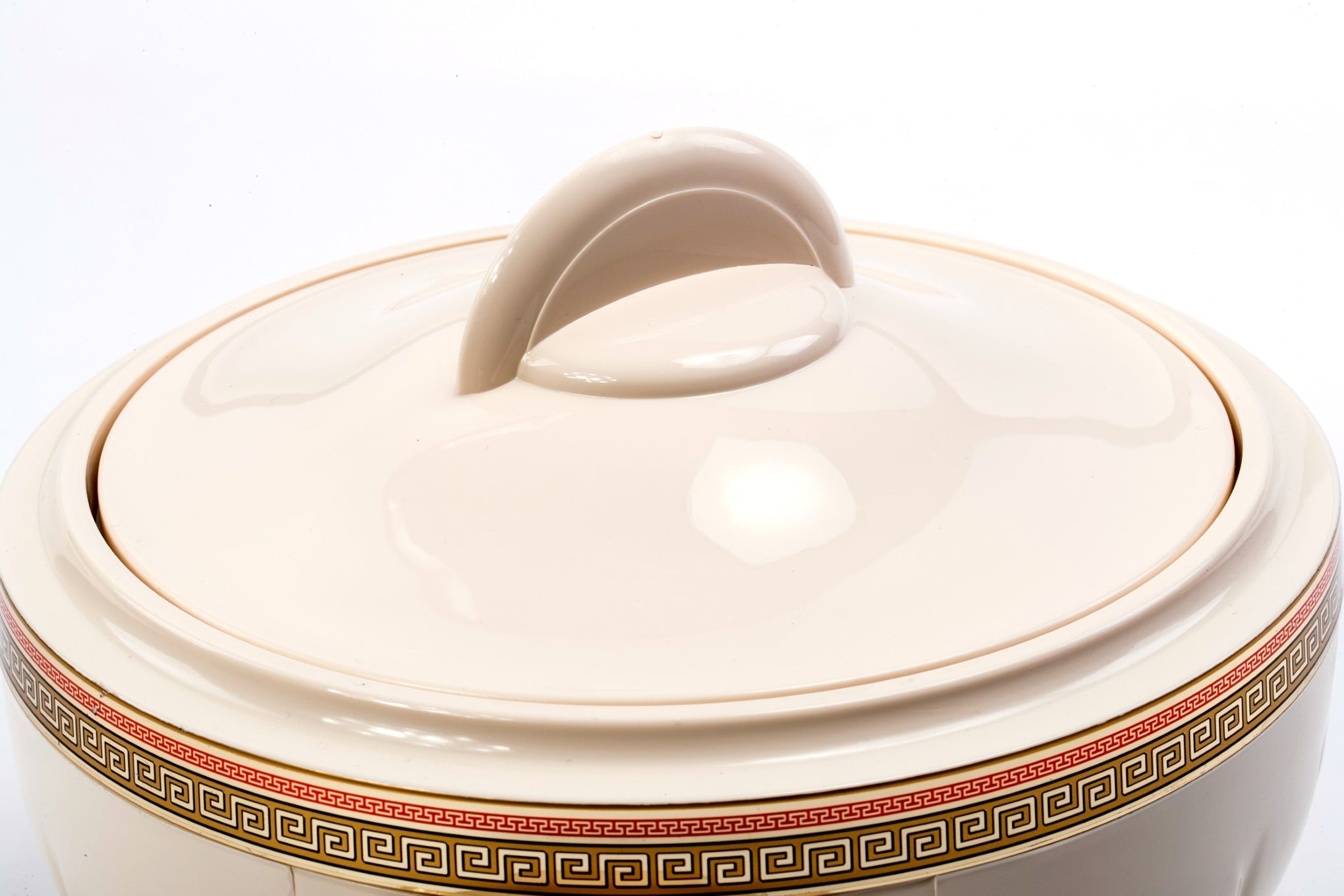 3-Piece Casserole Set White Small Casserole 1.2, Medium Casserole 1.6, Big Casserole 2.5Liters