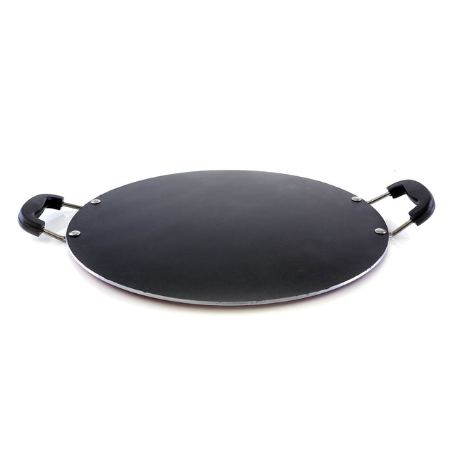 Super Flat Tawa 32Cm Non-Stick Cookware Multicolor Made In India Multicolor