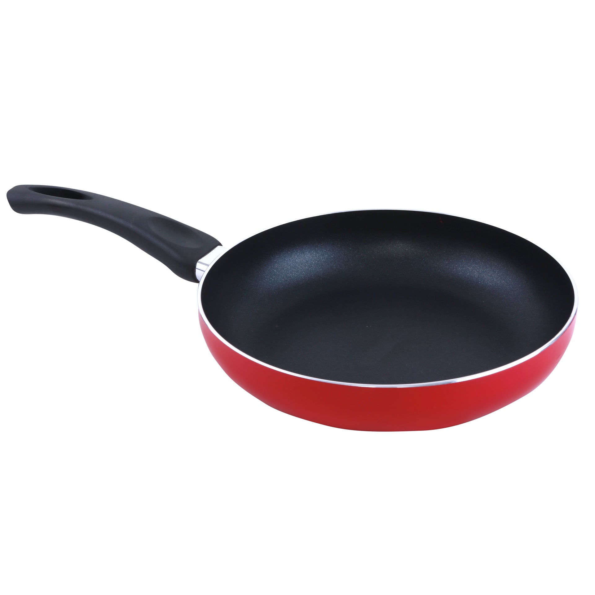 8-Piece Non-stick Scratch Resistant Cookware Set Red