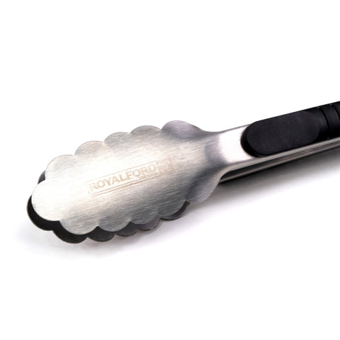 Food Tong Silver/Black