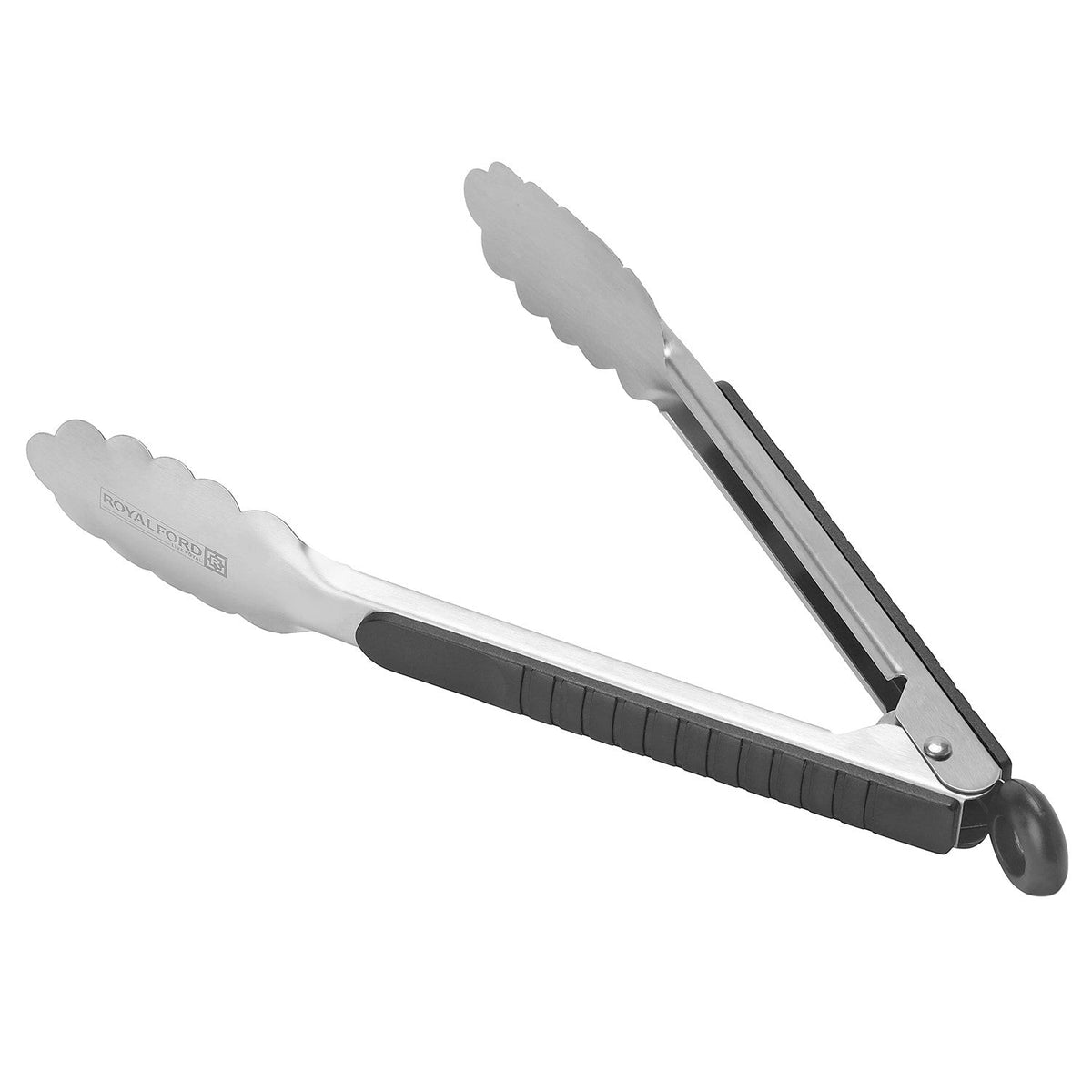 Food Tong Silver/Black