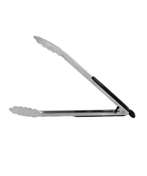 Food Tong Silver/Black