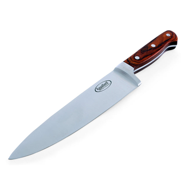 Royalford RF4110 8 Inch Utility Knife | Ultra-Sharp Stainless Steel Kitchen Knife with Ergonomic Handle | Multipurpose Chef Knife for Meat, Vegetables & Fruits