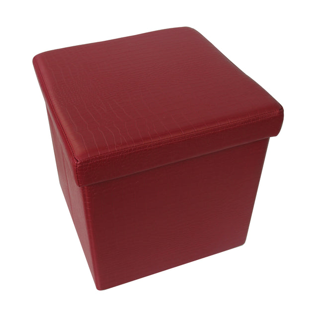 Ottoman Storage Box And Seat, 30 x 30 x 30
