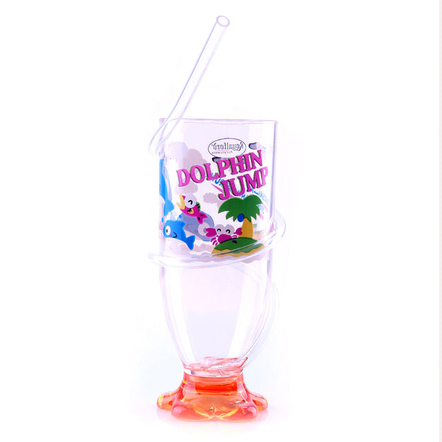 Straw Glass Clear/Orange
