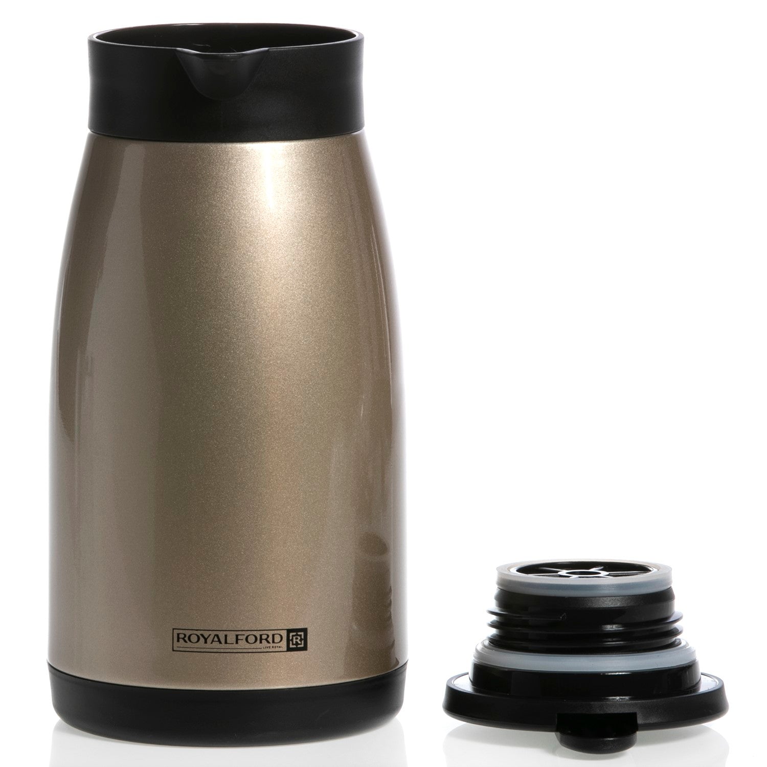 Coffee Pot White/Black 1000ml