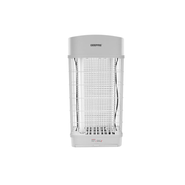 Geepas Mosquito & Insect Killer, UV Tubes with Rope On/Off Switch 8 W GBK1151N White/Black