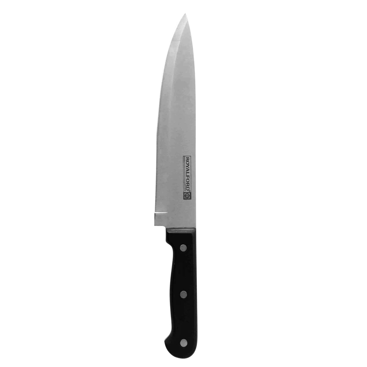 Stainless Steel Chef Knife Black/Silver 9inch