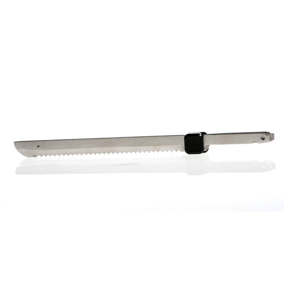 Geepas 150W Electric Knife - Serrated Carving Knife - Can Cut Turkey, Meat, Bread, Vegetables, Fruits, Ham, and Cooked Beef - Single Start Button & Eject Button