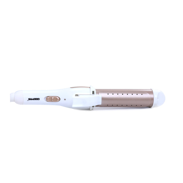 2-in-1 Wet And Dry Hair Curling Iron - GH8686, 360 Swivel Cord Curler With Hanging Loop, Women's Multi Style Hair Curler For All Types Of Hair White