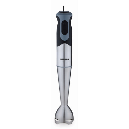 Geepas Stainless Steel Hand Blender, 700W, Stainless Steel - GHB5468