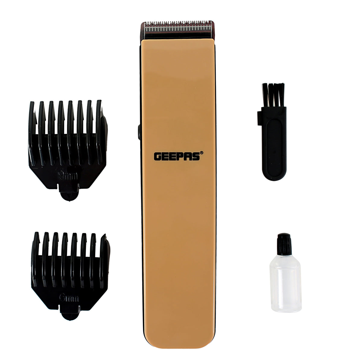 Rechargeable Hair Clipper - Grooming Kit With Comfortable Grip, Stainless Steel Precision Cutting Blade, Cordless Operation, Indicator Light, 30 Minute Working, Ideal For Short, Long Hairs White/Black