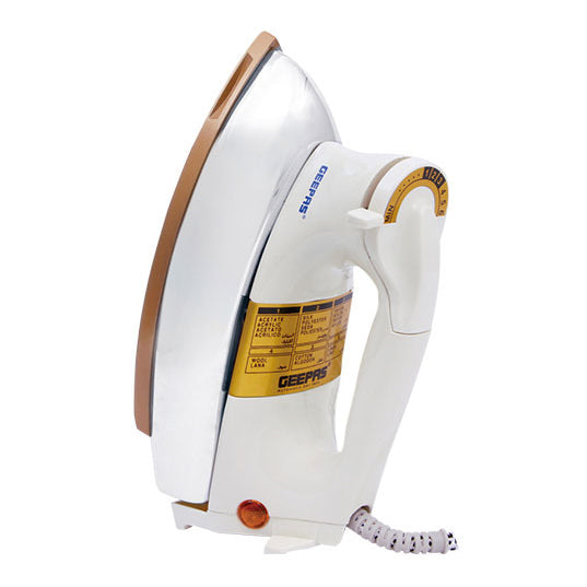 Automatic Heavy-Weight Dry Iron With Durable Teflon Plated Sole Plate 1200.0 W GDI2771 White/Silver/Gold