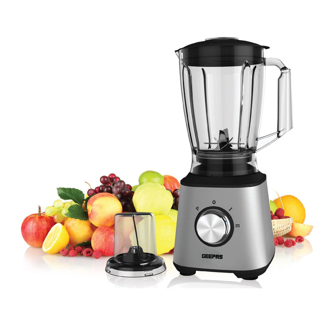 2 In 1 Super Blender With Unbreakable Jar 1.5 L 1500 ml 600 W GSB5446N Black/Silver