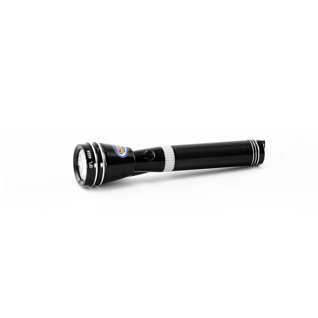 Zoomable LED Flashlight 10 W| High Power Flashlight 3000mAh Battery | Aluminum body Type C-Charging with 1000 Lumens Output| Powerful Torch for Camping, Trekking, Outdoor Activities GFL4684Z Black