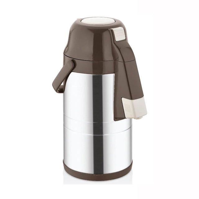 Coffee And Tea Airpot Flask Black/Silver