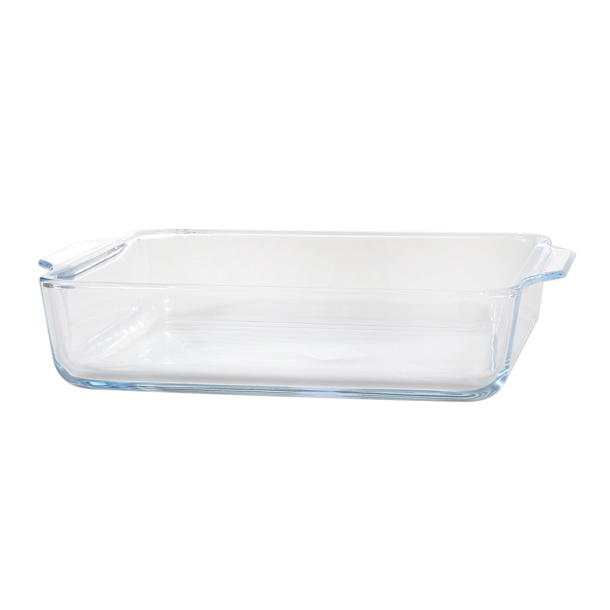 Borosilicate Square Glass Baking Tray Clear 1.5Liters