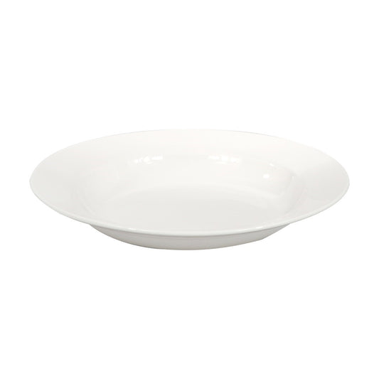 Round Deep Plate White 10inch
