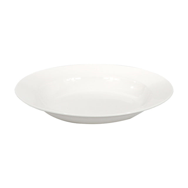 10" Round Deep Melamine Plate RF8760 – White | Glossy Finish, Lightweight & Durable Soup and Pasta Plate