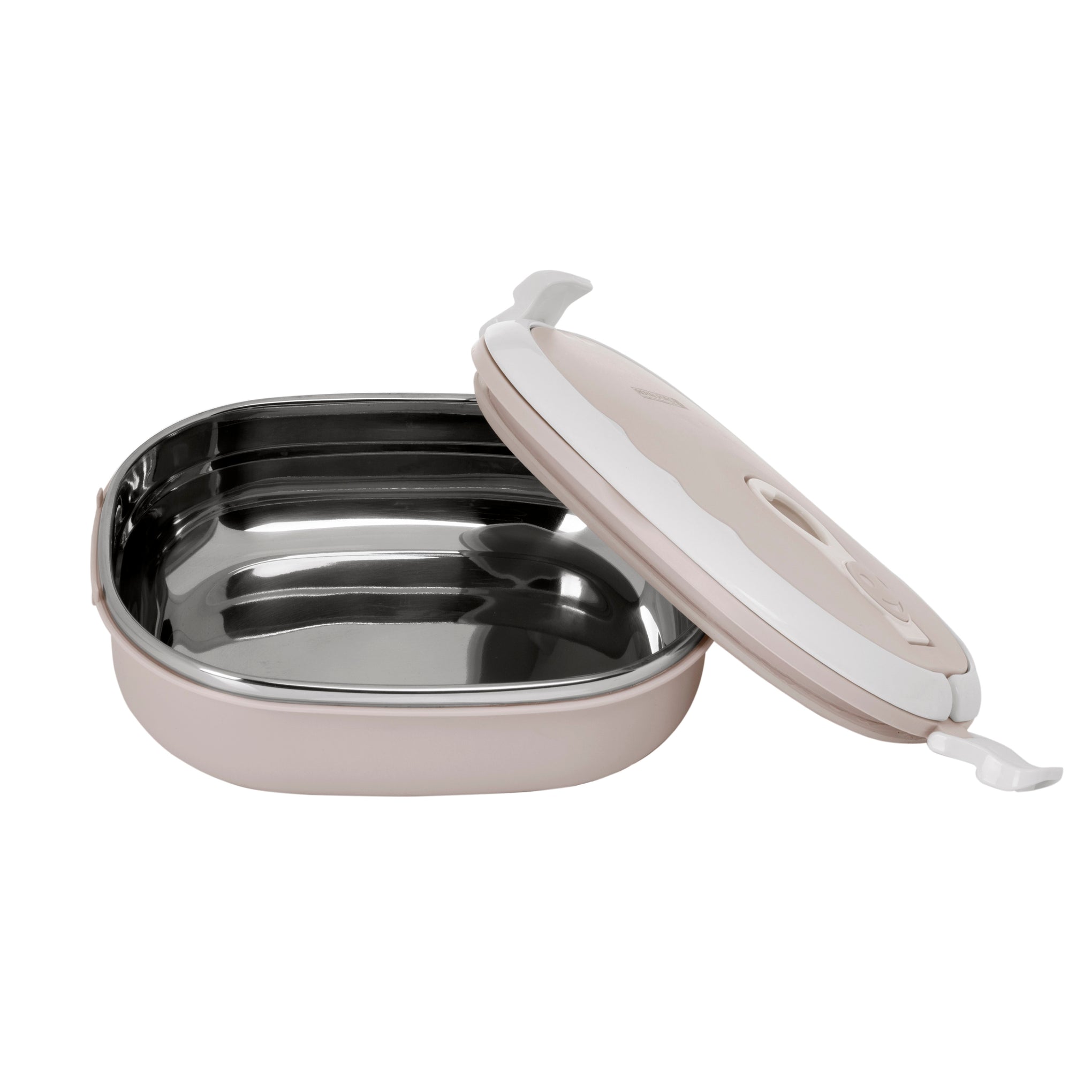 Leak Proof Lunch Box Beige/White 900ml