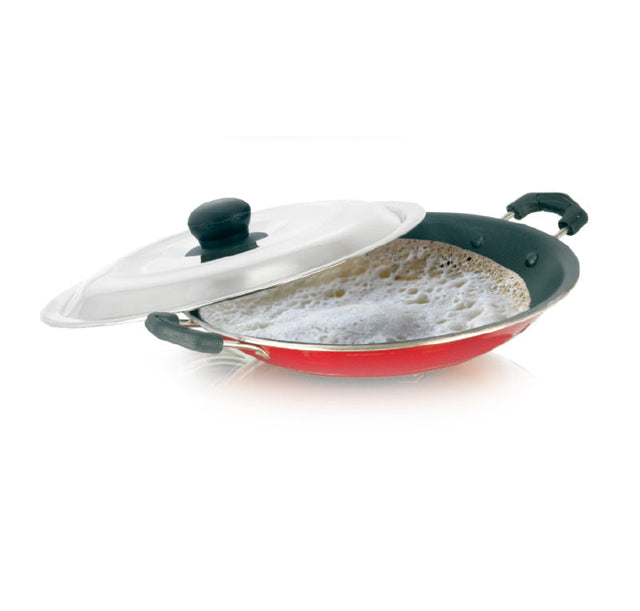 Royalford 23Cm Appachatty With Ss Lid Non Stick Cookware Multicolor Multicolor 23cm