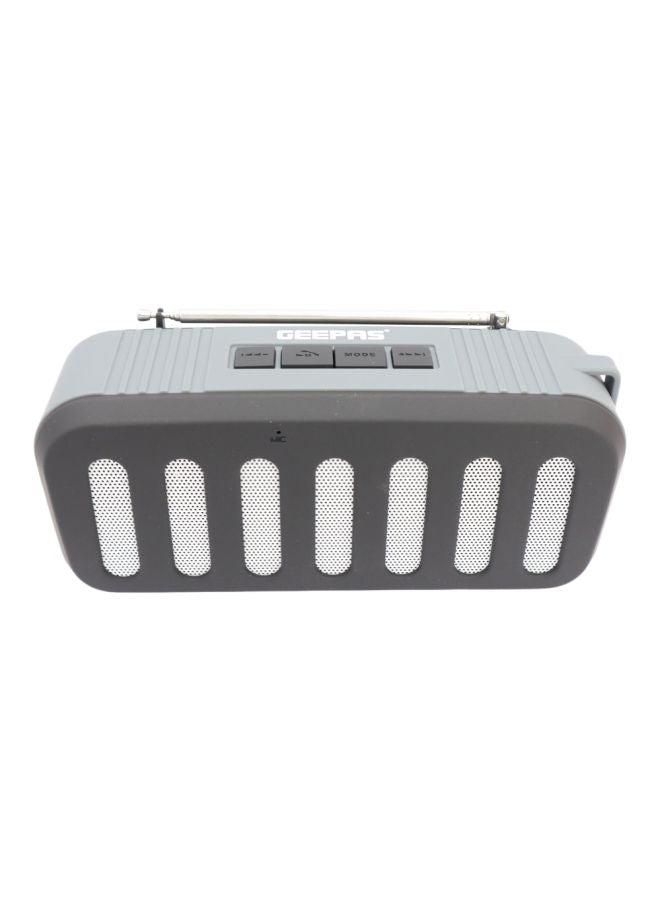 Rechargeable Bluetooth Speaker, TWS Connection | GMS11184 | Portable Wireless Speakers | 1200mAh Battery | BT/ TF Card/ AUX/ USB Playback | For Home, Party, Outdoor