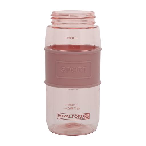 RF11111 550ml Water Bottle | BPA-Free Leak-Proof Sports Bottle with One-Press Open Lid | Food-Grade Polymer Bottle with Carry Loop | Gym, Fitness, Travel, School & Office Use