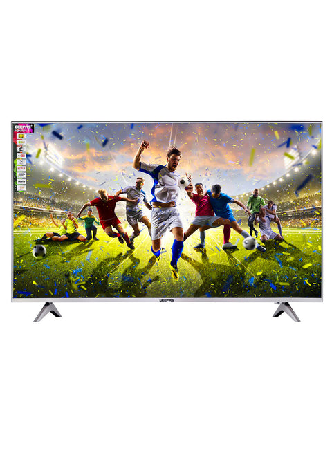 55" Edgeless HD Smart LED TV with Remote Control ,HDMI & USB Ports, Head Phone Jack, PC Audio In,Wi-Fi, Android 9.0 with E-Share , YouTube, Netflix GLED5508SFHD Black