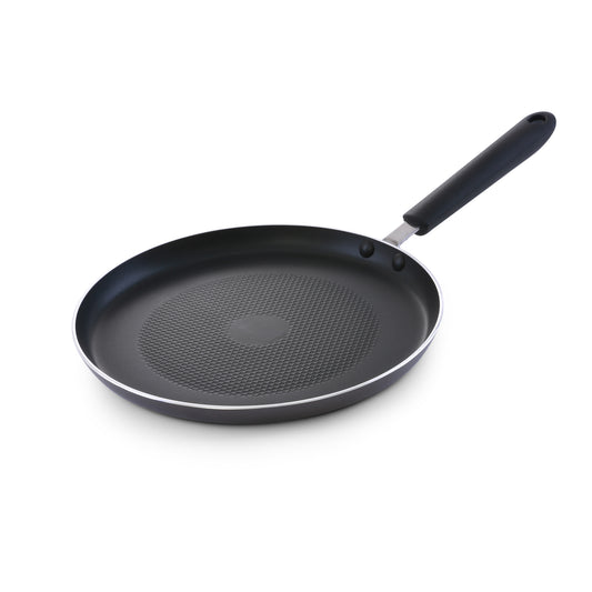 26cm Non-Stick Pancake Pan | Induction Crepe Pan | Dosa Tawa | Aluminium Griddle