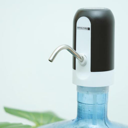 utomatic Water Dispenser RF10474 – USB Rechargeable Water Bottle Pump with 1300mAh Battery | One-Touch Operation for 1–5 Gallon Bottles