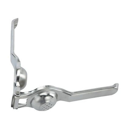 Lemon Squeezer With Bottle Opener Manual Stainless Steel Squeezer Heavy-Duty Kitchen Tool Ergonomic Design And Dishwasher-Safe Silver