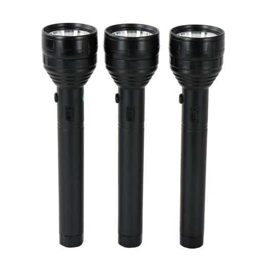 3 in 1 rechargeable LED flash light with 3000mAh lithium battery