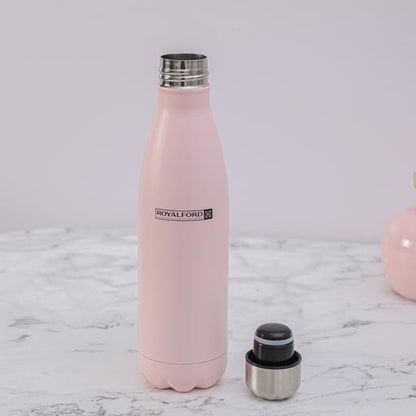 Vacuum Stainless Steel Hot And Cold Leak-Resistant Sports Drink Bottle For Indoor/Outdoor Use Yellow 350ml