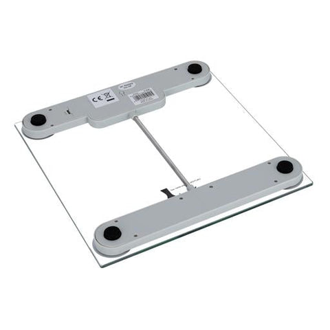 RF8351 Metallic Digital Body Weight Scale | High Accuracy Smart Bathroom Scale with Large LCD Display | Auto ON/OFF, Multiple Weight Units, 150kg Capacity | 5mm Tempered Glass Slim Design