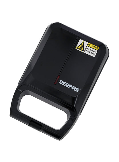 Non Stick Brownie Maker | 4 Bites at A Time | Safety Lock | Cool Touch Handles | Skid Resistance Feet 600 W GBM63050 Black
