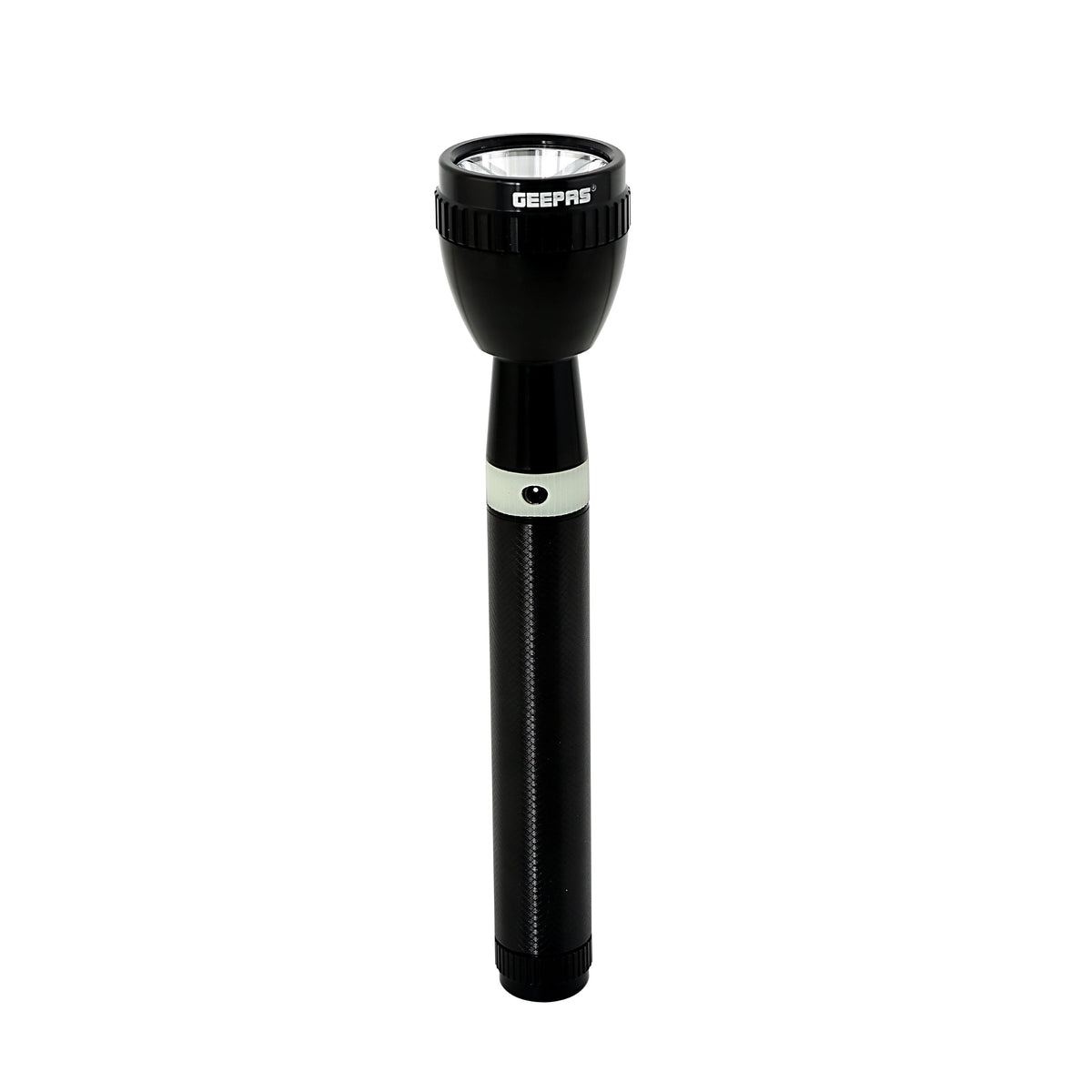 Rechargeable LED Flashlight|  Portable & Lightweight | 3000mAh Battery | 3hrs Working | Ideal for Indoor & Outdoor Activities | Powerful Torch for Camping Hiking & More | GFL3827 Grey 235mm