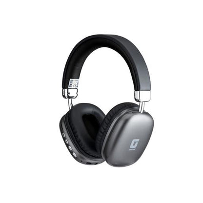 Geepas Bluetooth Headphone- GHP14012/ 70 Hours Playtime, Rechargeable Battery, TF Slot, 10 meter Range/ Over Ear Design, Padded Headband Comfort, Perfect for Music Lovers, Gamers, Travelers, Professionals/ Black, 2 Years Warranty