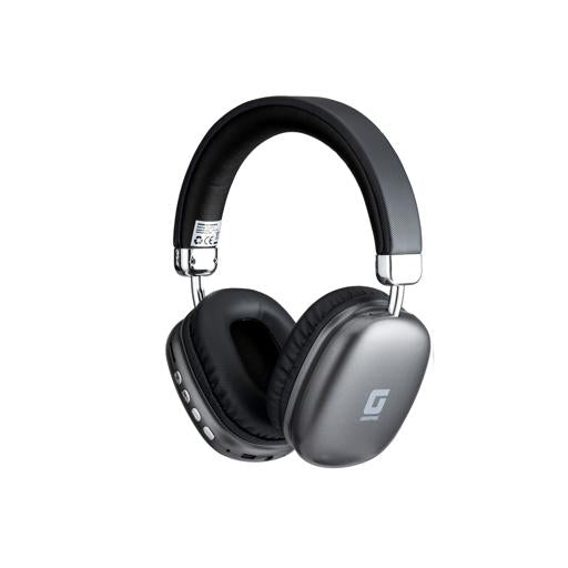 Geepas Bluetooth Headphone- GHP14012/ 70 Hours Playtime, Rechargeable Battery, TF Slot, 10 meter Range/ Over Ear Design, Padded Headband Comfort, Perfect for Music Lovers, Gamers, Travelers, Professionals/ Black, 2 Years Warranty