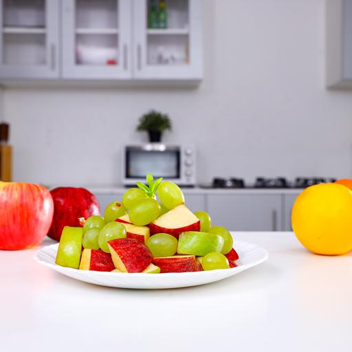7.5" Opal Ware Spin Dessert Plate RF4527 | White | Dishwasher & Freezer Safe | Ideal for Desserts, Pasta, Soup & Snacks