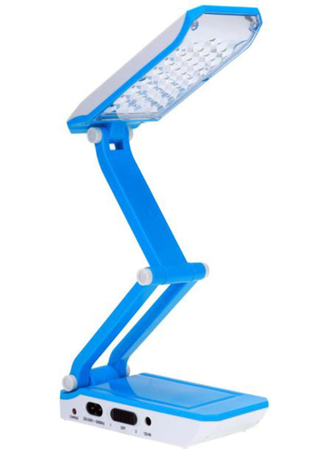 LED Desk Lamp Blue/White 15x8x25cm
