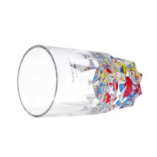 RF6890 410ml Acrylic Drinking Glass with Crystal Base | Shatter-Resistant Transparent Water Cup