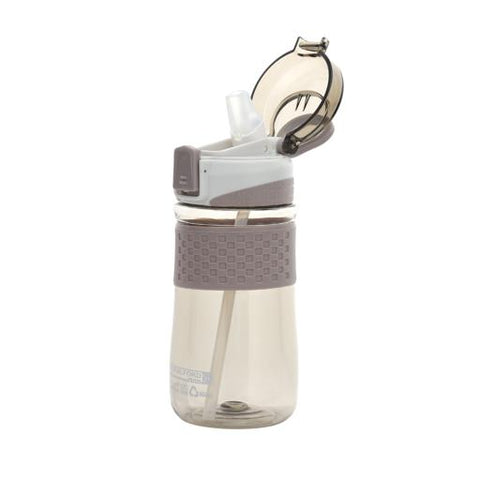 Royalford  Water Bottle, 100% BPA-Free Plastic Bottle, RF11106 | One-Press Open Lid | Leak-proof Design for Teenager, Adult, Sports, Gym, Fitness, Outdoor, Cycling, School & Office Multicolour 550ml