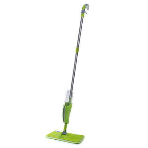 Royal Bright Spray Mop 100% Microfiber Mop Head Refillable Bottle Green
