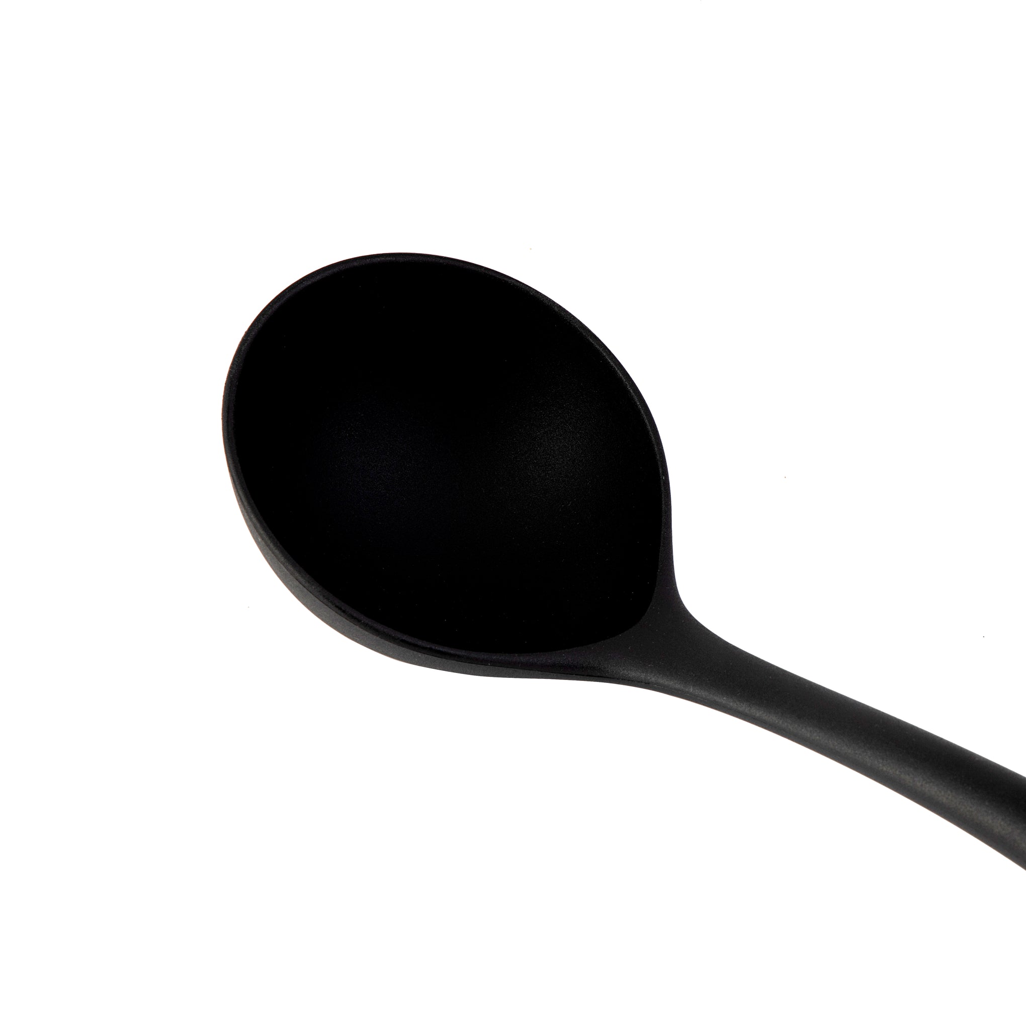 Delcasa DC1676 Nylon Ladle - Professional Soup Ladle with Long Handle - Kitchen Dining Cutlery/Crockery Utensil - Ultra Stylish Porridge Serving Spoon - Ideal Serving Ladle for Soup Gravy Liquids Sauce Curry