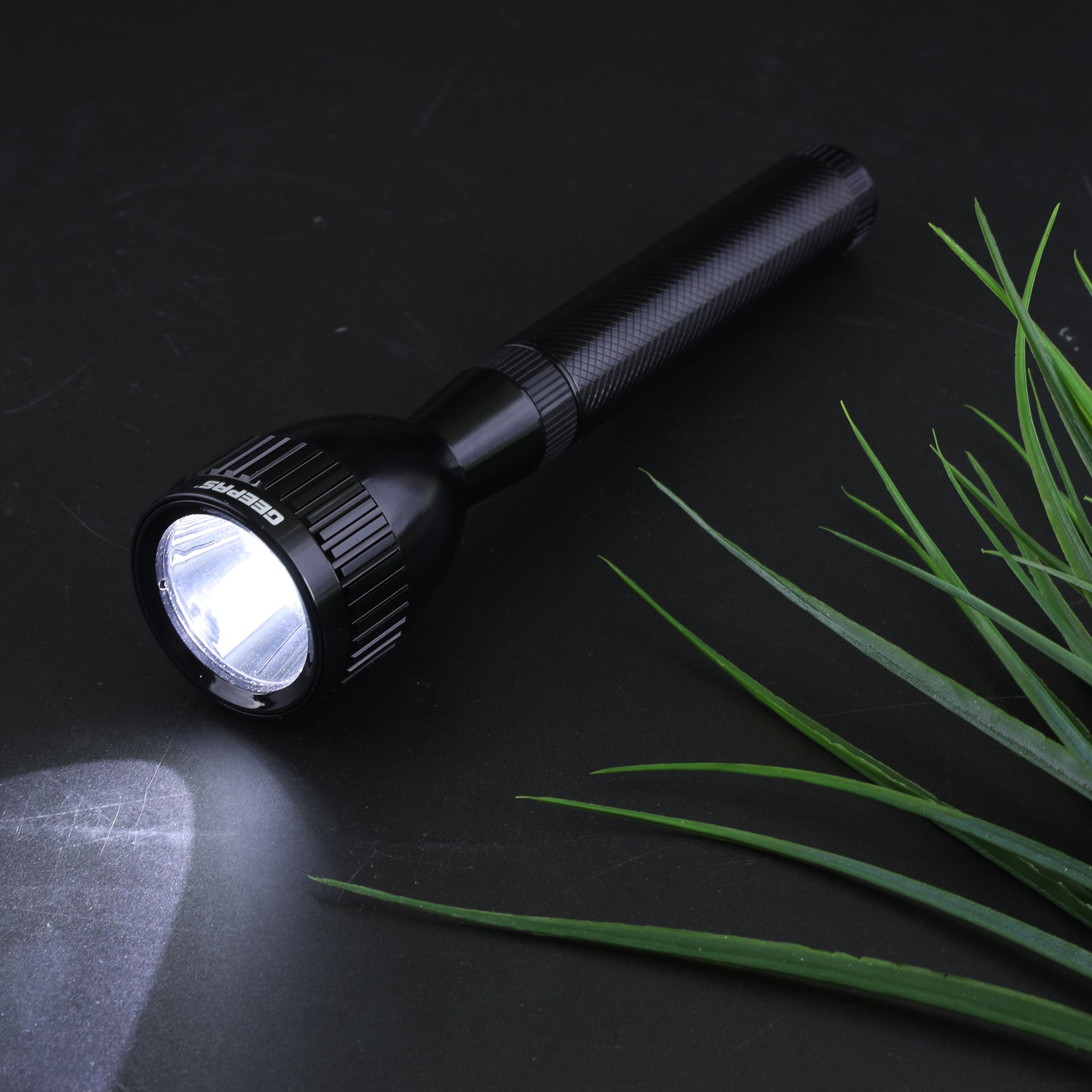 Rechargeable LED Flashlight - High Power Flashlight Super Bright Micro LED Torch Light | 4.5 Hours Working | Powerful Torch for Camping, Hiking, Trekking, Outdoor Activities | 6 Months Warranty
