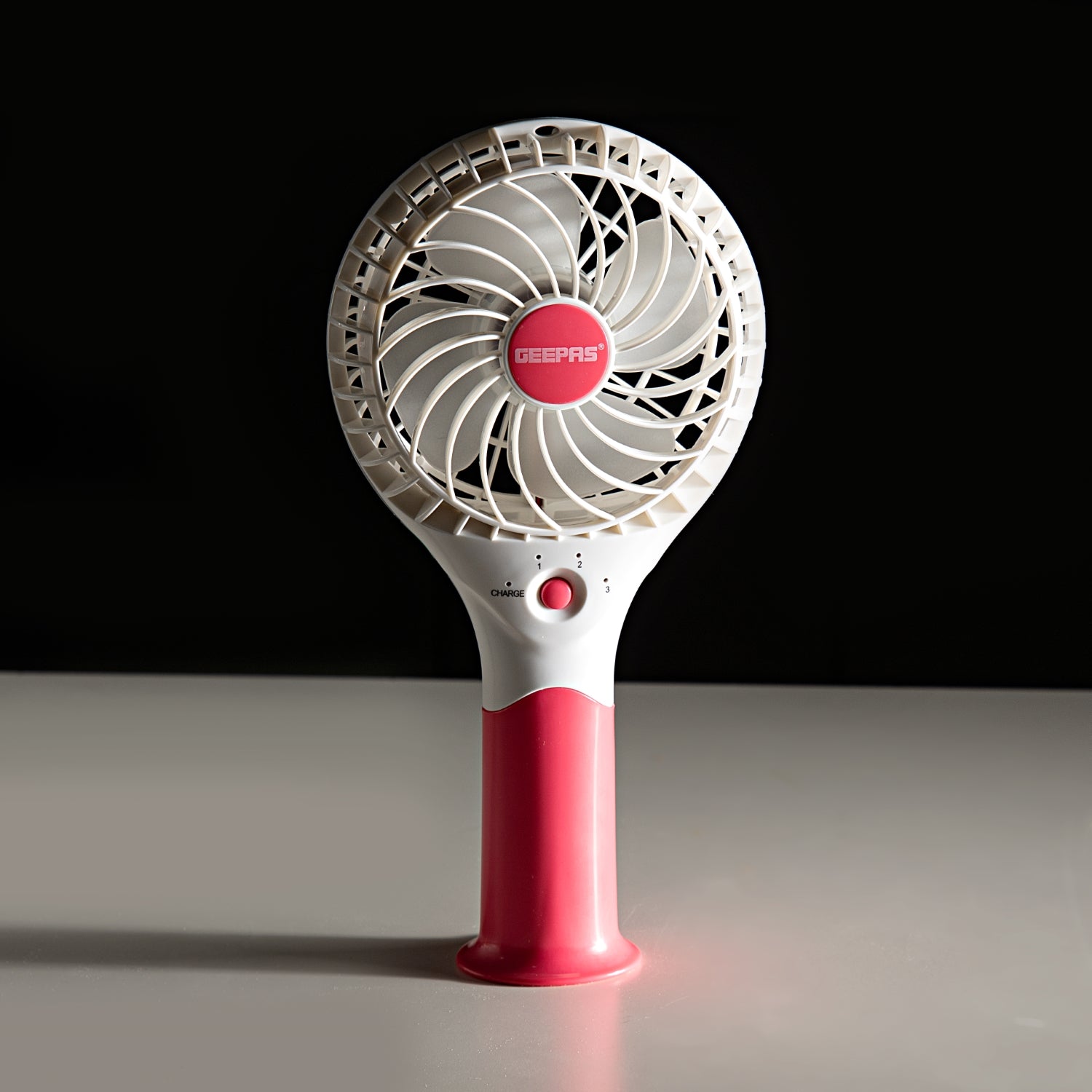 Rechargeable Mini Fan with 3 Speed Options, GF9617, Multicolor