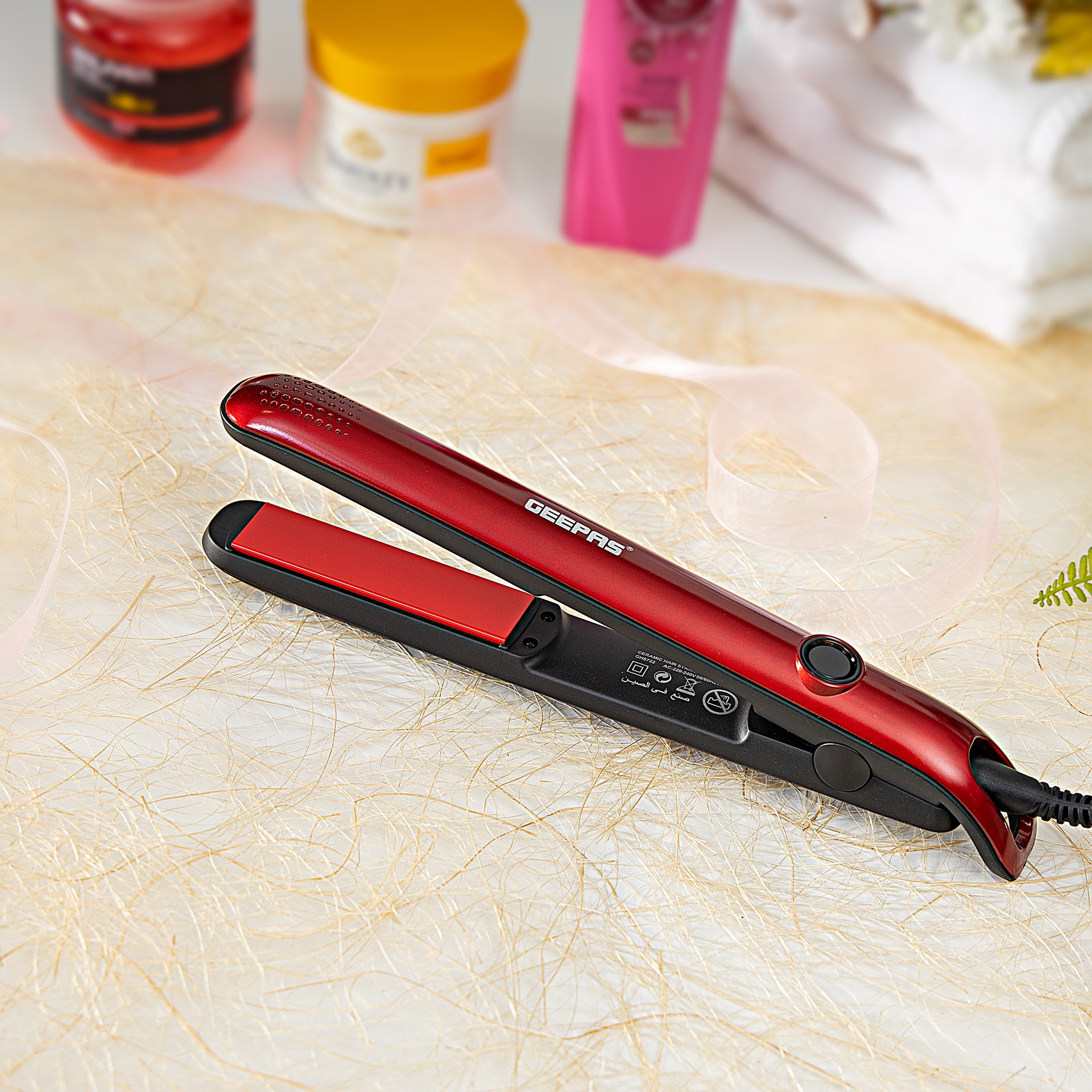 Geepas Ceramic Hair Straightener Gh8722