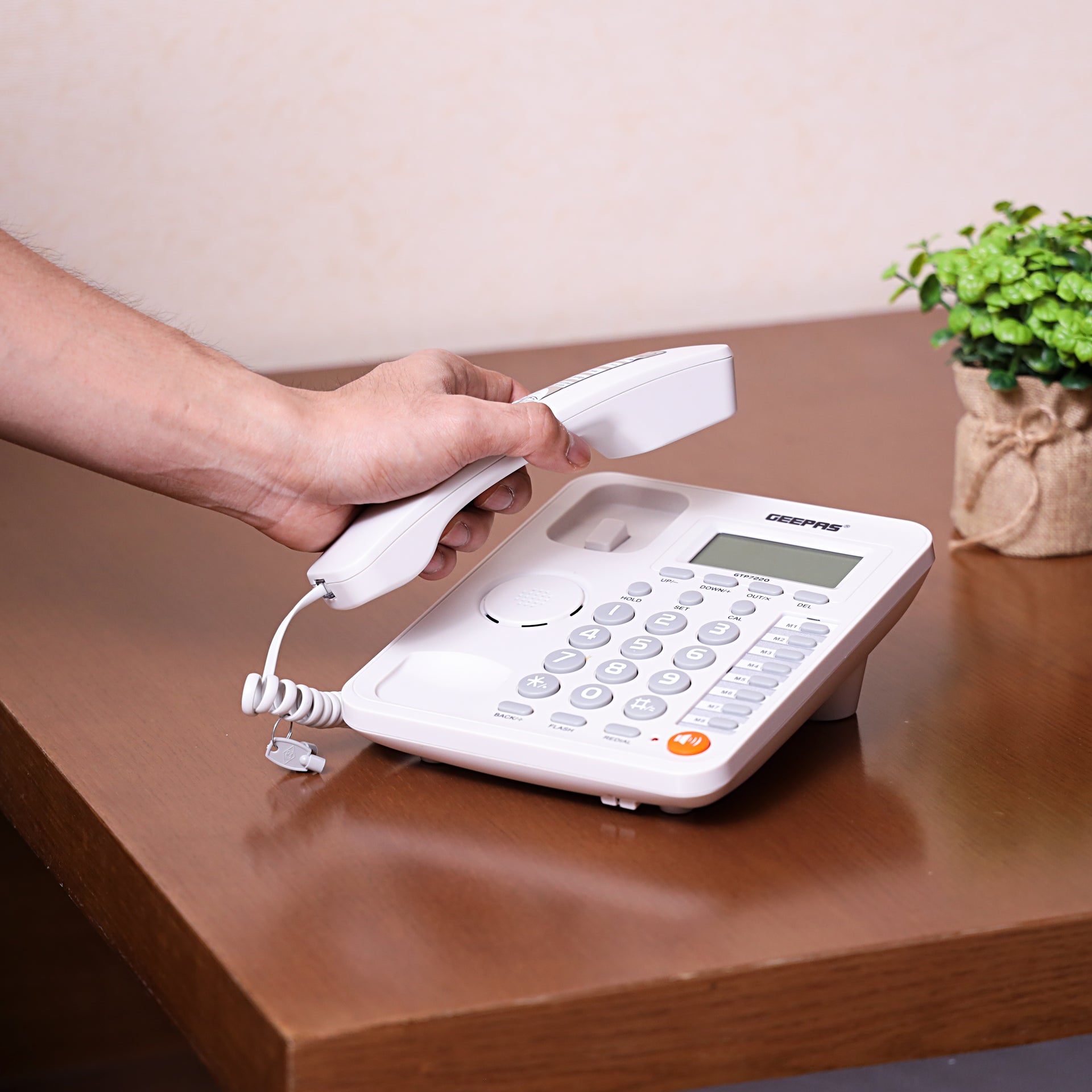 Executive Telephone With Caller ID Black
